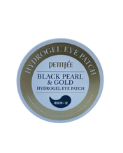 Cargar imagen en el visor de la galería, Black Pearl & Gold Hydrogel Eye Patch - Petitfee