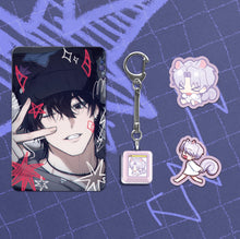 Cargar imagen en el visor de la galería, Keycap Keyring Set - Virtual Strangers
