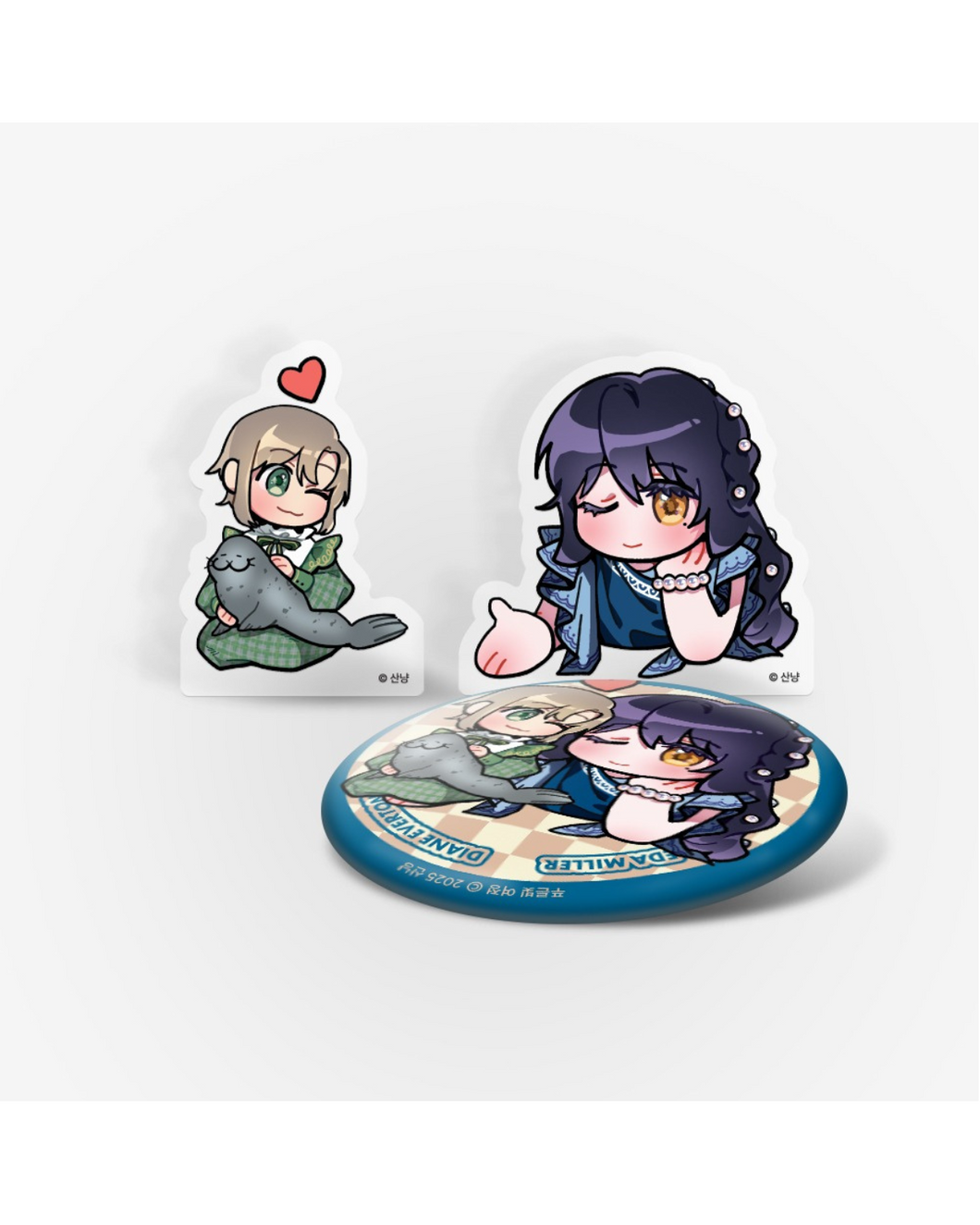 Toward The Blue - Can Badge