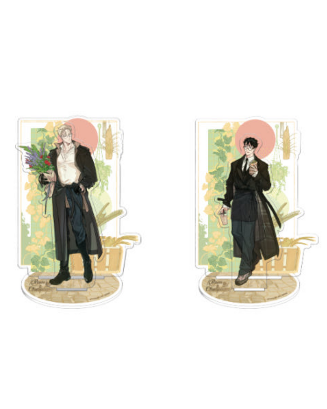 Acrylic Stand Rosas & Champaña