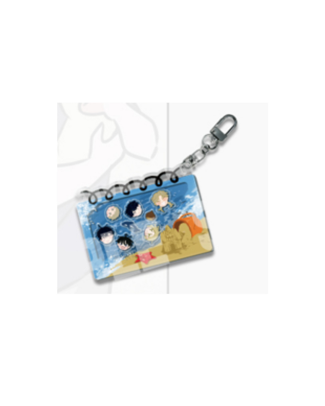 Acrílico Shaker Keyring -  LTIT