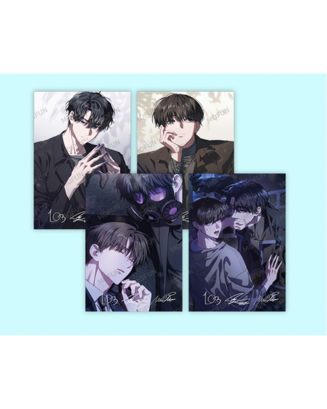 Illustration Artboards Set - The Hunter's Gonna Lay Low