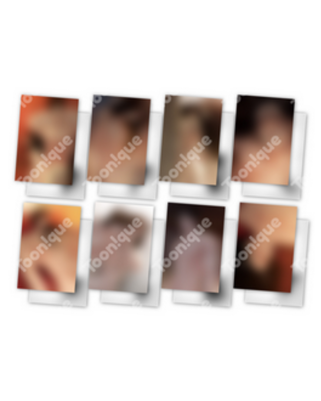 Double-sided Illustration Postcard SET  - Toxin