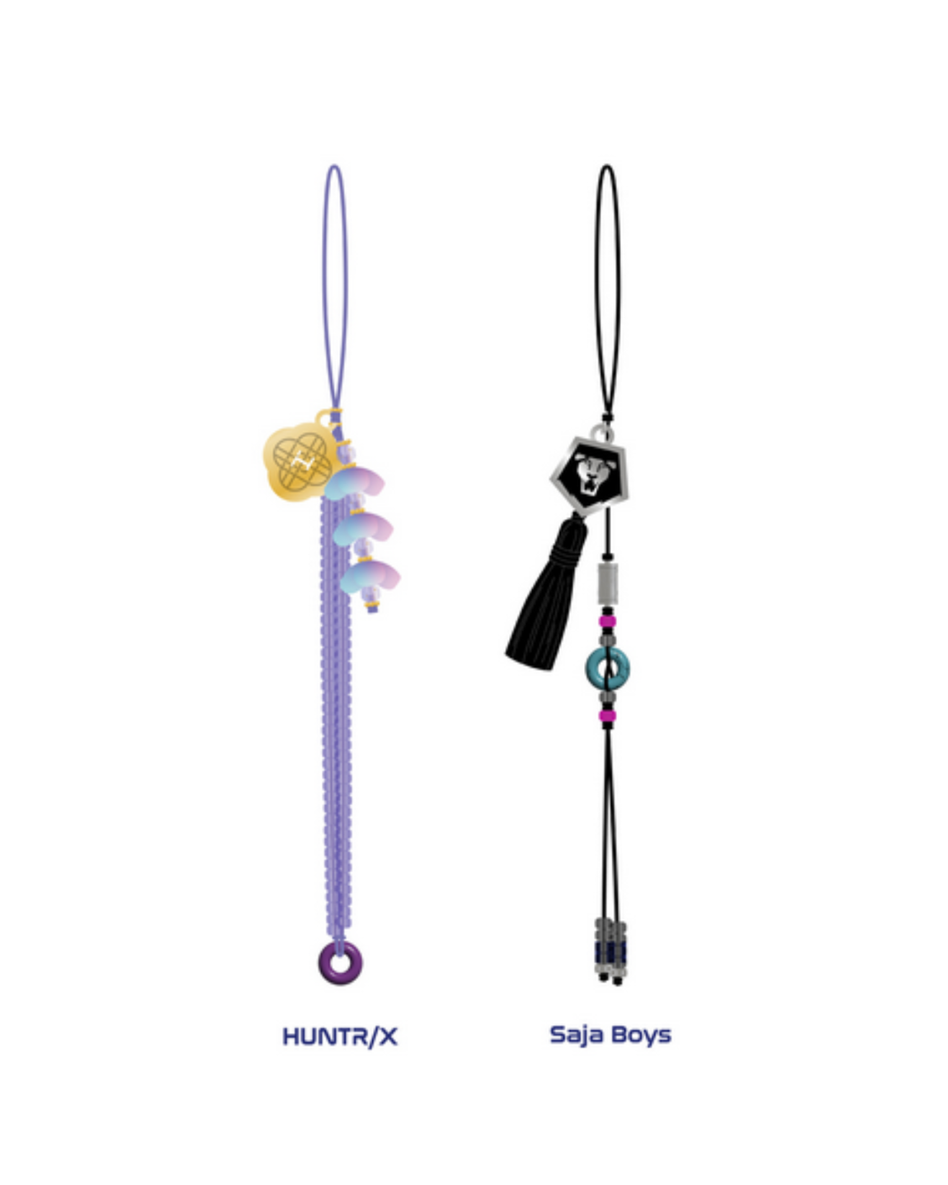 LIGHT STICK BEADS STRAP - KPOP DEMON HUNTERS