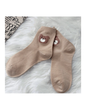 Cargar imagen en el visor de la galería, Bear Print Socks
