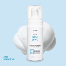 Cargar imagen en el visor de la galería, Soon Jung PH 6.5 Whip Cleanser - By Etude House
